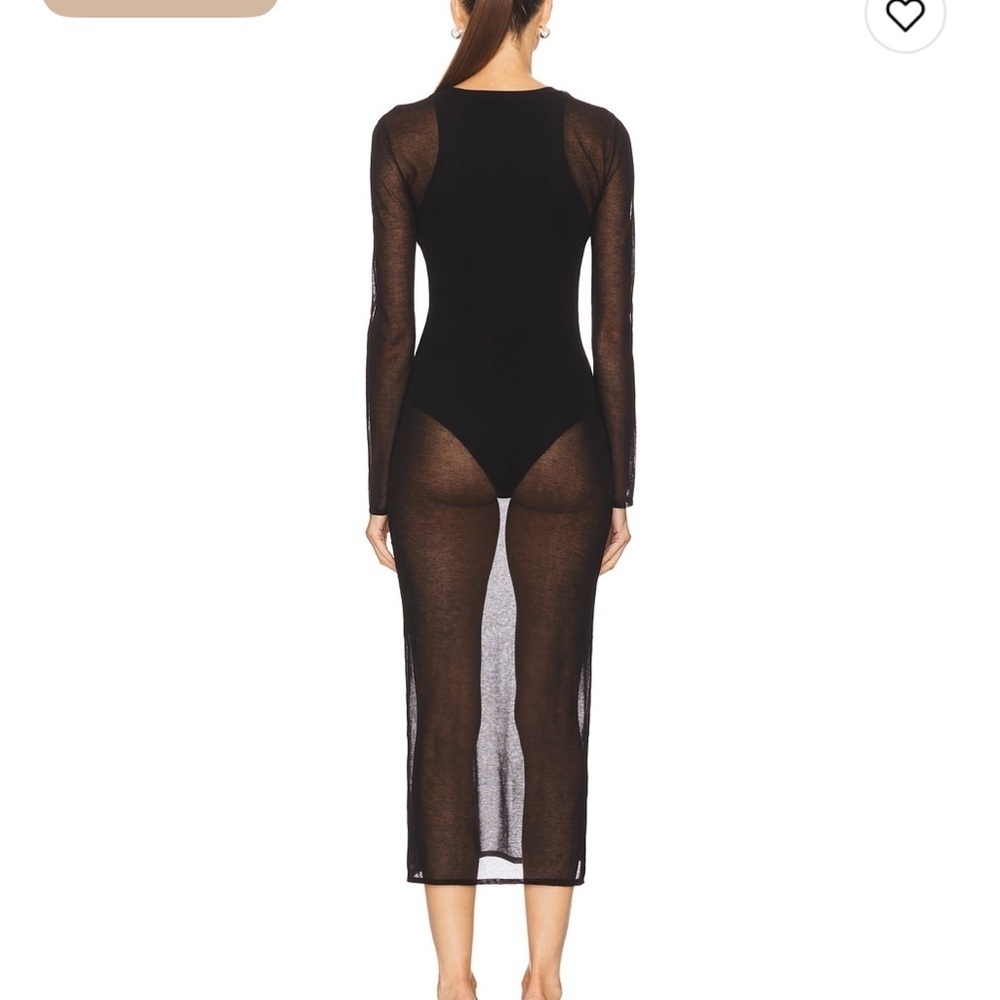 IRO Black Sheer dress - Picture 3 of 5